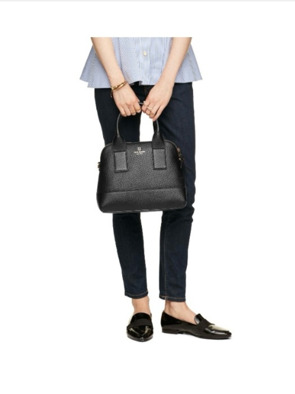 Kate Spade Pebble Leather Southport Avenue Jenny Satchel